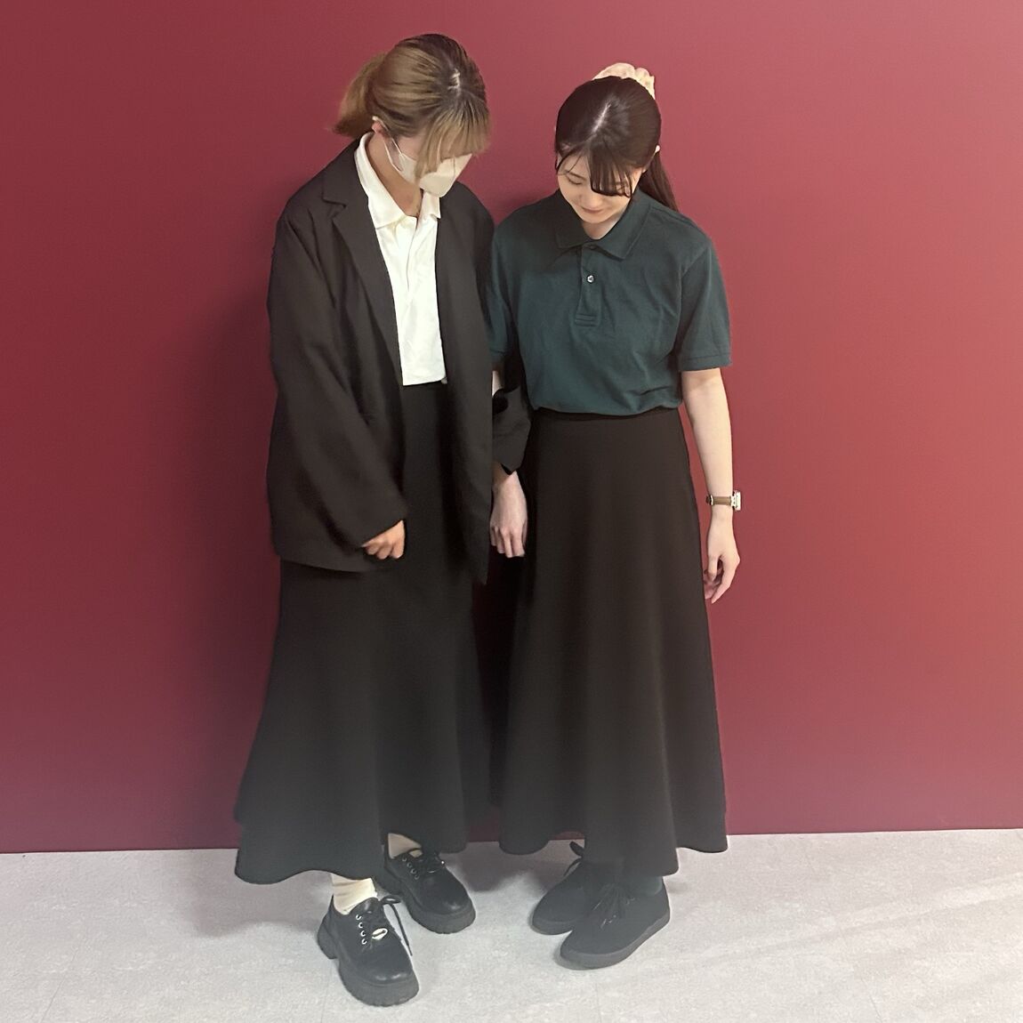 【こなれコーデ】ショールカラー鹿の子ポロシャツ サーマルカットソー 刺しゅう MS3115 : ポケット付CVC鹿の子ドライ長袖ポロシャツ（6.5オンス